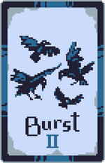 Burst level 2 card