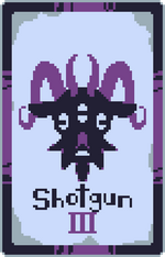 Shotgun level 2 card
